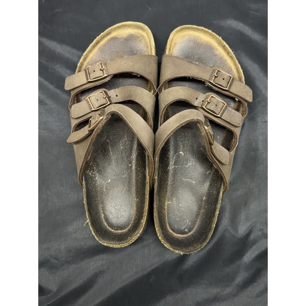 Birkenstock Florida Birko-Flor Sandals Adjustable Straps Sz 41 EUR / W 10 / M 8